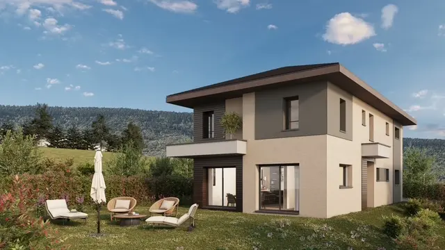 Programme immobilier à Prevessin, 2 Villas individuelles emplacement privilégié Futur projet à Prevessin, 2 Villas individuelles