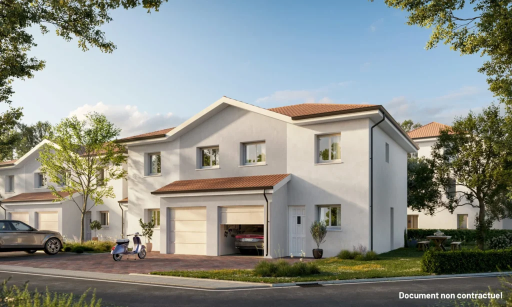 Futur projets, Saint Genis Pouilly, Villas jumelées Futur projets, Saint Genis Pouilly, Villas jumelées